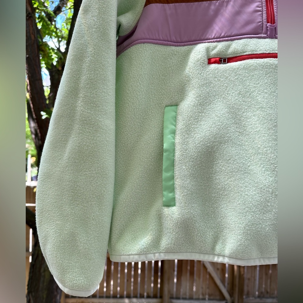 Cotopaxi Teca Fleece Hooded Half Zip Pullover Sweatshirt Stone’s Throw Medium - Picture 10 of 15